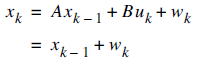 Kalman Filter - Example Equation 1
