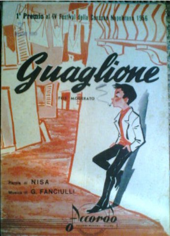 Guaglione - Original sheet music cover image