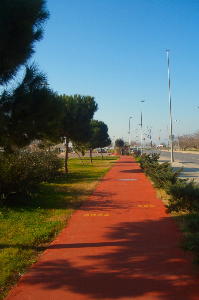Jogging course in Bostanci
